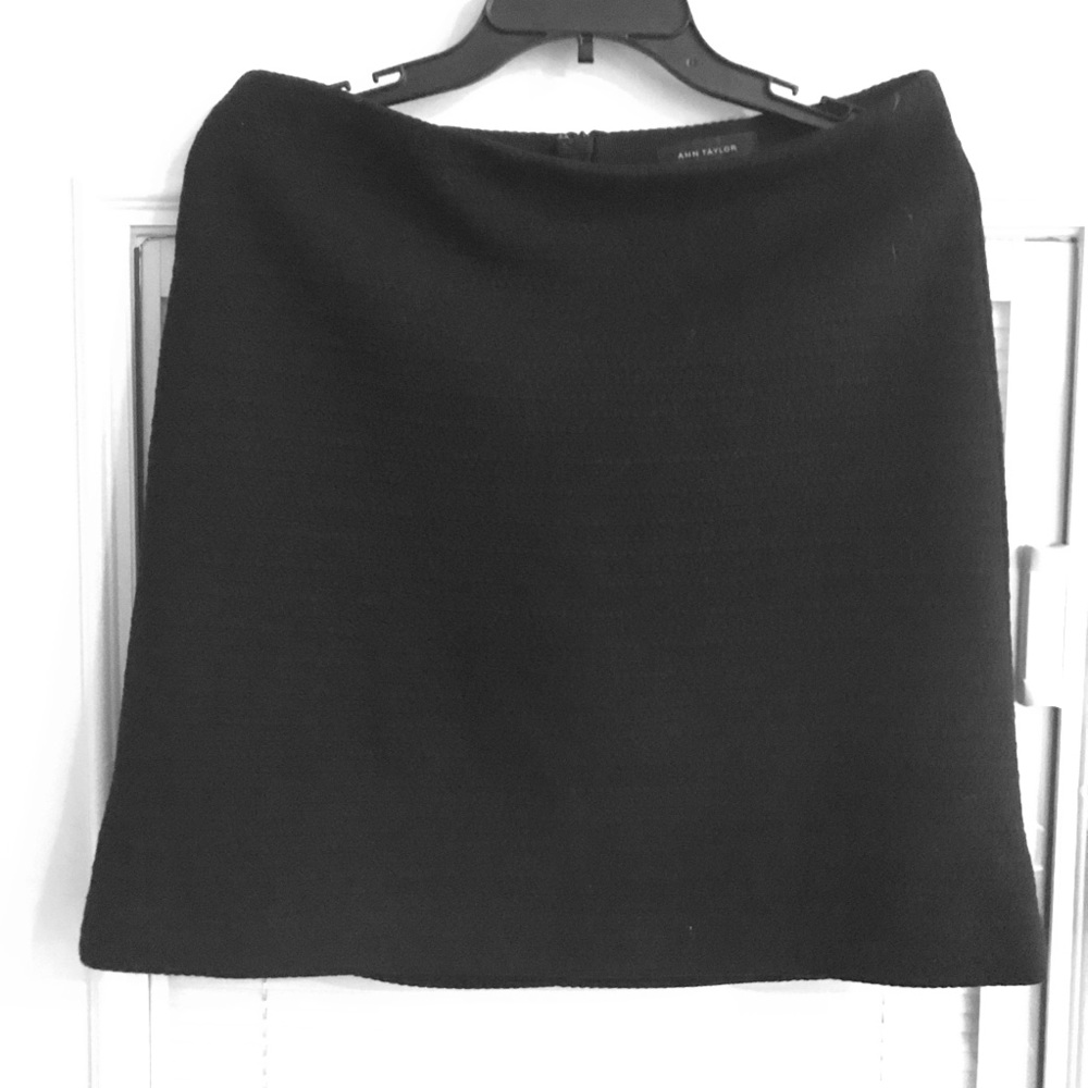 Black Ann Taylor Skirt